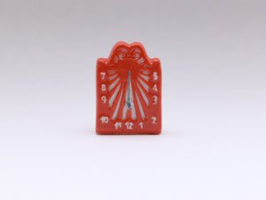 Sun Dial Fèves - Ideal for 12th Scale Miniature Decorations