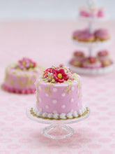 Load image into Gallery viewer, Pink Blossom Tall Cake - Handmade Miniature Food