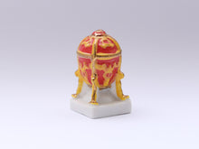 Load image into Gallery viewer, Fabergé Style Decorative Easter Egg Fèves - Series 2 - 12th Scale Dollhouse Miniature