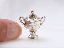 Load image into Gallery viewer, Series of &quot;Argenterie&quot; Silver Teapots, Jug, Urns - Fèves - 12th scale Miniature Dollhouse Accessories