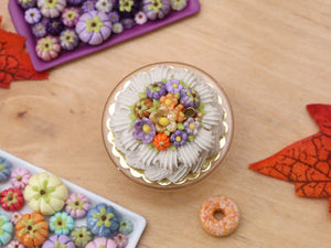 Autumn Cream Cake - Miniature Food