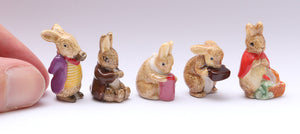 Official Peter Rabbit Decorative Miniature Ornaments - 12th Scale Dollhouse Miniature
