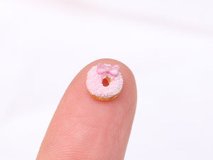 Four Designs of Individual Luxury Birthday Donuts - Miniature Food