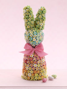 Blossom Bunny - Large Rabbit Centrepiece Decoration - OOAK - Miniature Food in 12th Scale for Dollhouse
