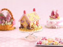 Load image into Gallery viewer, Handmade Miniature &quot;Blossoms&quot; Cookie Easter House - OOAK - Miniature Food in 12th Scale
