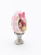 Load image into Gallery viewer, Pink Panoramic Easter Egg - Miniature Easter Decoration