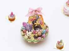 Load image into Gallery viewer, Easter Basket filled with Easter Goodies - Miniature Food