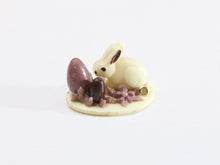 Load image into Gallery viewer, Easter Chocolate Baby Bunny Rabbit, Eggs and Blossom - Individual Pastry