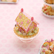 Load image into Gallery viewer, Handmade Miniature &quot;Blossoms&quot; Cookie Easter House - OOAK - Miniature Food in 12th Scale
