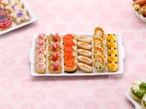 French Petits Fours for Easter - Mignardises pour Pâques - Handmade Miniature Food