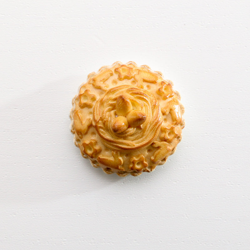 Spring Pie - Egg Nest - OOAK- Handmade Miniature Food