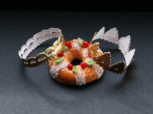 Load image into Gallery viewer, Brioche des Rois - French Epiphany Bread (1) - 12th Scale Miniature Food