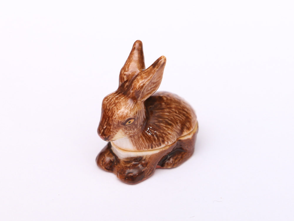 Geo Rabbit Paris Tureen Vintage French Pate Porcelain Tureen - Rabbit - Dollhouse Miniature ...