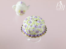 Load image into Gallery viewer, Lilac Blossoms Cake - Miniature Food