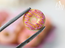 Load image into Gallery viewer, Four Loose Pink Iced Miniature Donuts - Miniature Food