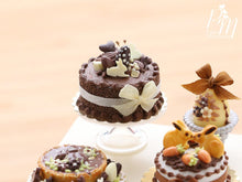 Load image into Gallery viewer, Chocolate Cake with Easter Decoration in Dark, Milk and White Chocolate