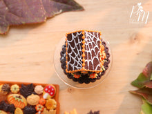 Load image into Gallery viewer, Spooky Chocolate Cookie Haunted House for Fall / Autumn / Halloween - Miniature Food