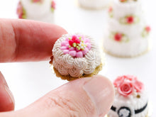 Load image into Gallery viewer, Raspberry and Cream Cake - Miniature Food for Dollhouse 12th scale