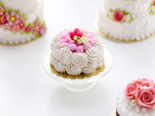 Load image into Gallery viewer, Raspberry and Cream Cake - Miniature Food for Dollhouse 12th scale