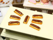 Load image into Gallery viewer, Chocolate Eclair - French Pastry in 12th Scale