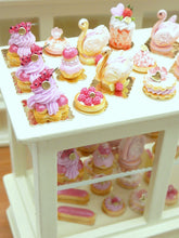Load image into Gallery viewer, Pink &#39;Princess&#39; Religieuse - French Pastry - 12th Scale Miniature Food