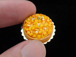 Tarte à la Mangue - French Mango Tart - Miniature Food in 12th Scale