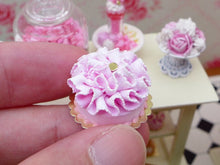 Load image into Gallery viewer, Pink Ruffle Cake - Large - 12th Scale Miniature Food