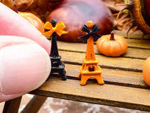 Load image into Gallery viewer, Decorative Mini Eiffel Tower for Autumn / Halloween - Miniature Ornament