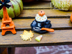 Autumn Cappuccino - 12th Scale Miniature Food