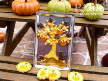 Load image into Gallery viewer, Autumn Cookie Tree on Baking Sheet - 12th Scale Miniature Food