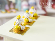 Load image into Gallery viewer, Mango St Honoré - Miniature Food French Pastry
