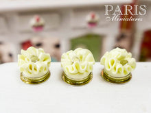 Load image into Gallery viewer, Feuille d&#39;Automne - French White Chocolate Ruffle Cake (Small) - Miniature Food in 12th Scale