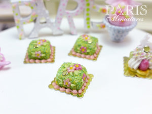 Spring Garden Blossom Cake - 12th Scale Miniature Food