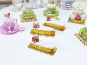 Easter French Eclair - 12th Scale Miniature Food