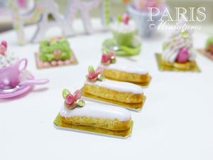 Easter French Eclair - 12th Scale Miniature Food