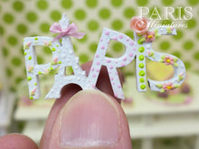 Load image into Gallery viewer, A &quot;PARIS&quot; Decoration for Spring - Miniature Decoration in 12th Scale