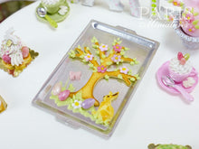 Load image into Gallery viewer, Spring Tree Cookie on Baking Sheet - Miniature Food in 12th Scale for Dollhouse