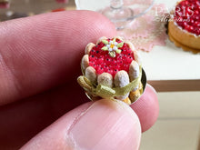 Load image into Gallery viewer, Red Currant Charlotte - French Pastry - Miniature Food in 12th Scale for Dollhouse