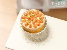 Load image into Gallery viewer, French Apricot Tart (Tarte aux abricots) - Miniature Food