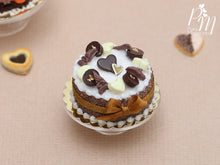 Load image into Gallery viewer, French Chocolate Cake - Miniature Food in 12th Scale for Dollhouse