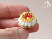 Load image into Gallery viewer, Strawberries and Cream Cake - Miniature Food