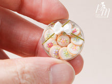 Load image into Gallery viewer, Box of Spring Blossom Butter Cookies - Miniature Food in 12th Scale